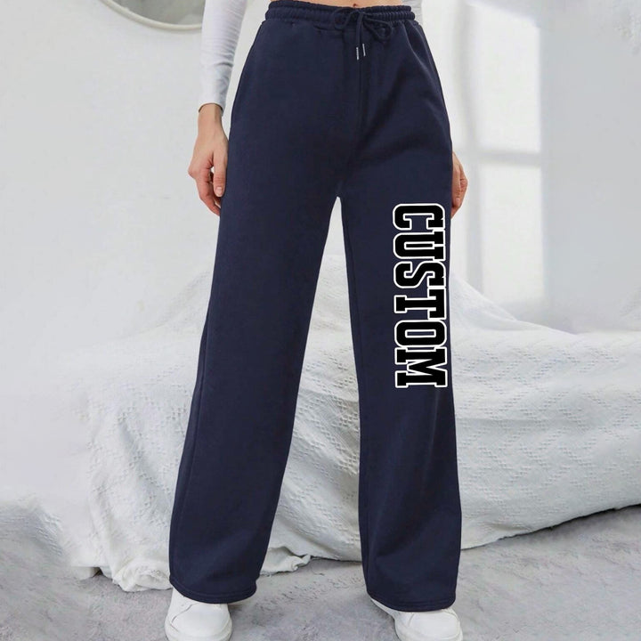 Custom College, Team, Cheer, Sorority Varsity Straight Leg Sweatpants Pants