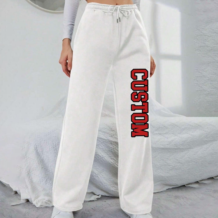 Custom College, Team, Cheer, Sorority Varsity Straight Leg Sweatpants Pants