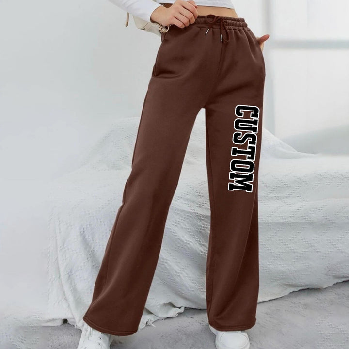 Custom College, Team, Cheer, Sorority Varsity Straight Leg Sweatpants Pants