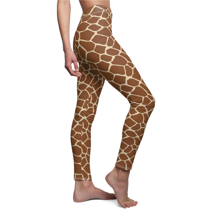 Giraffe Leggings for Women, Giraffe Yoga Pants, Animal Print Leggings