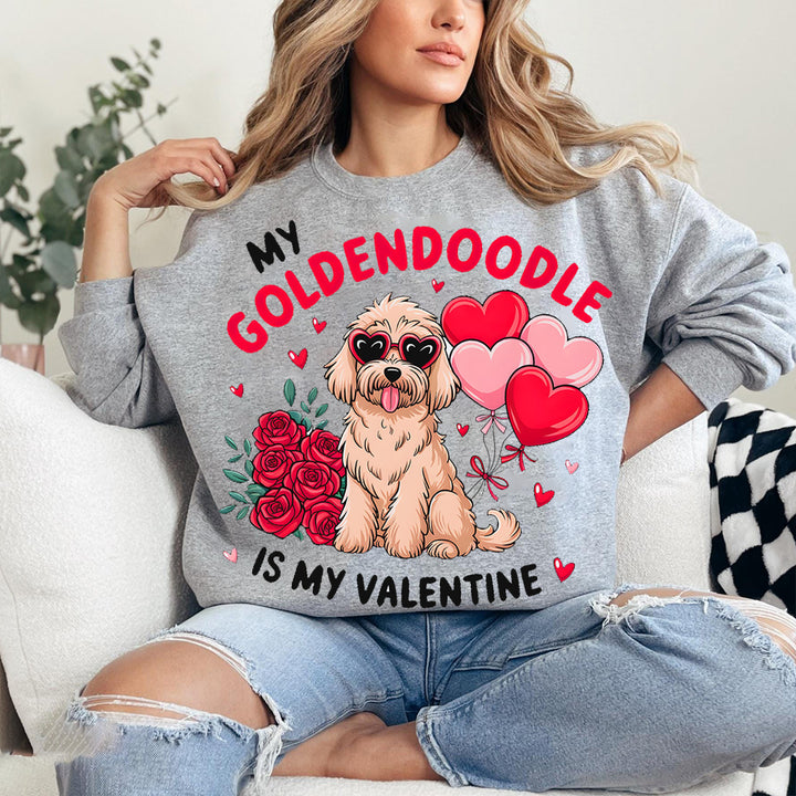 My Pet is My Valentine  Sweatshirt