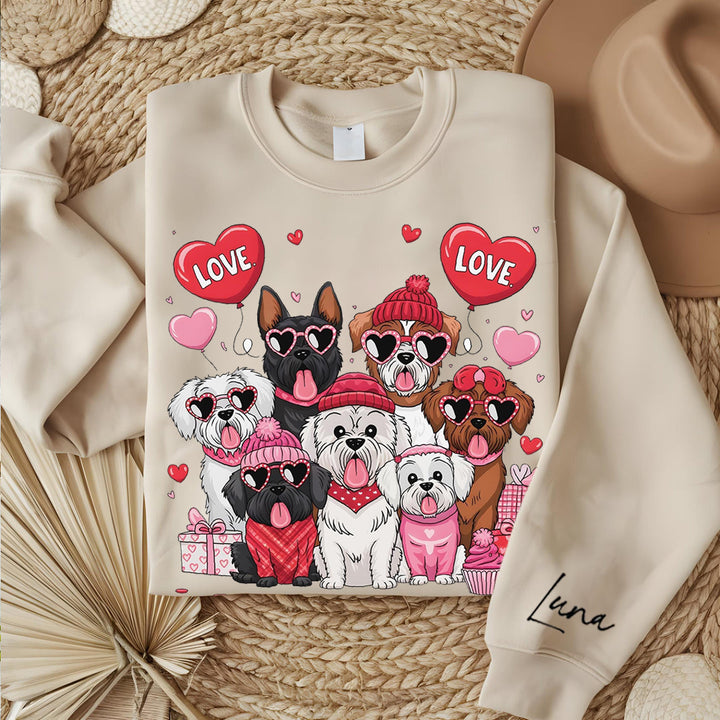 Valentines Day Sublimation Sweatshirt