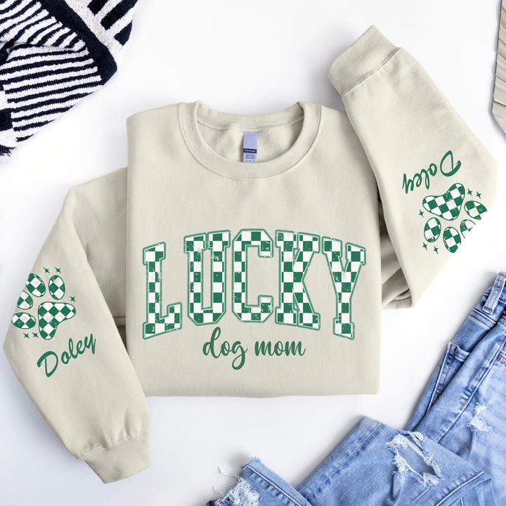 Dog Mom St. Patrick's Day Sweatshirt