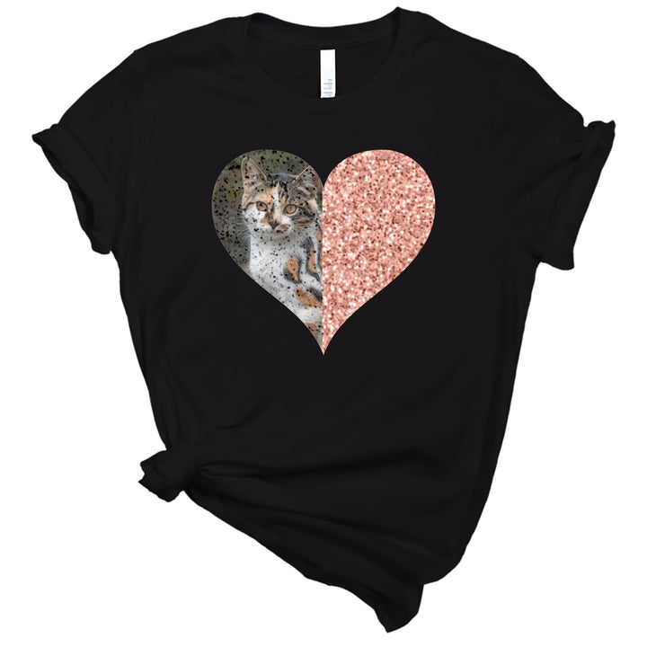 Personalized love sequined pet hoodie