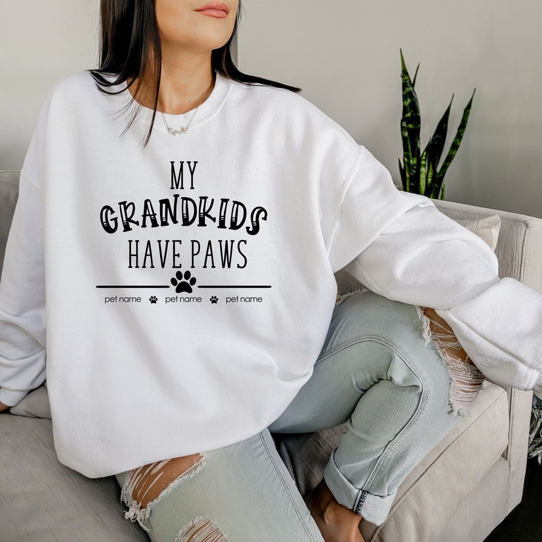 My Grandkids Have Paws Sweatshirt