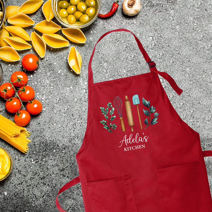 Customized Apron, Baking Apron, Baker Gift, Personalized Gift, Cute Apron For Women Men