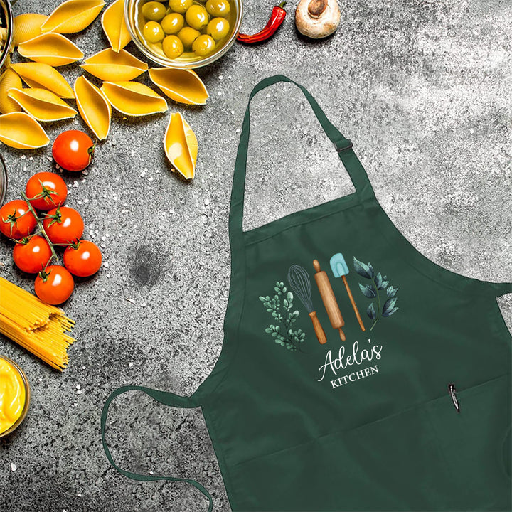 Customized Apron, Baking Apron, Baker Gift, Personalized Gift, Cute Apron For Women Men