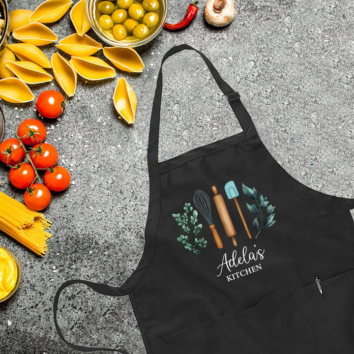 Customized Apron, Baking Apron, Baker Gift, Personalized Gift, Cute Apron For Women Men