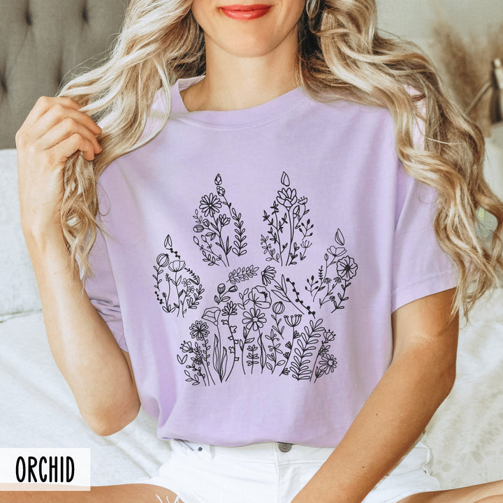 Floral Dog Lover Shirt
