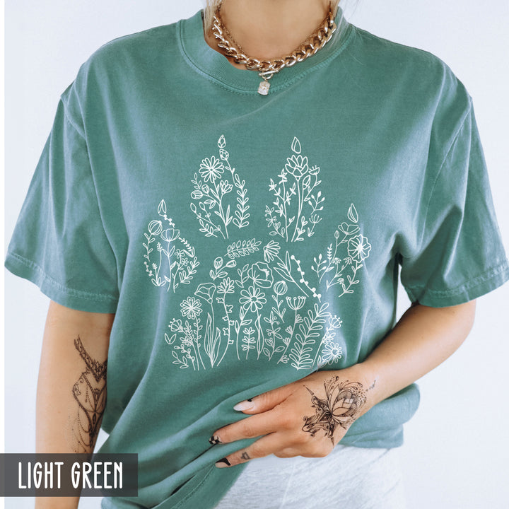 Floral Dog Lover Shirt