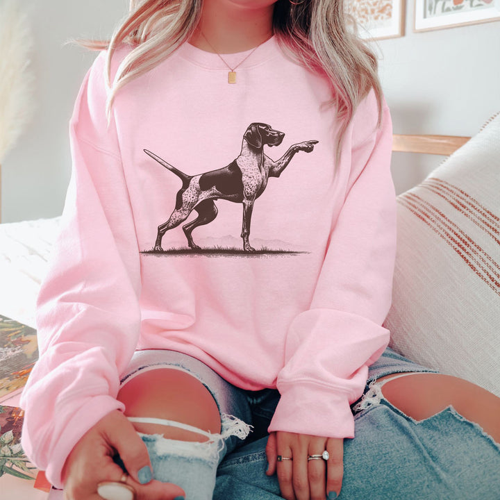 Rude Black Pointer  Sweatshirt