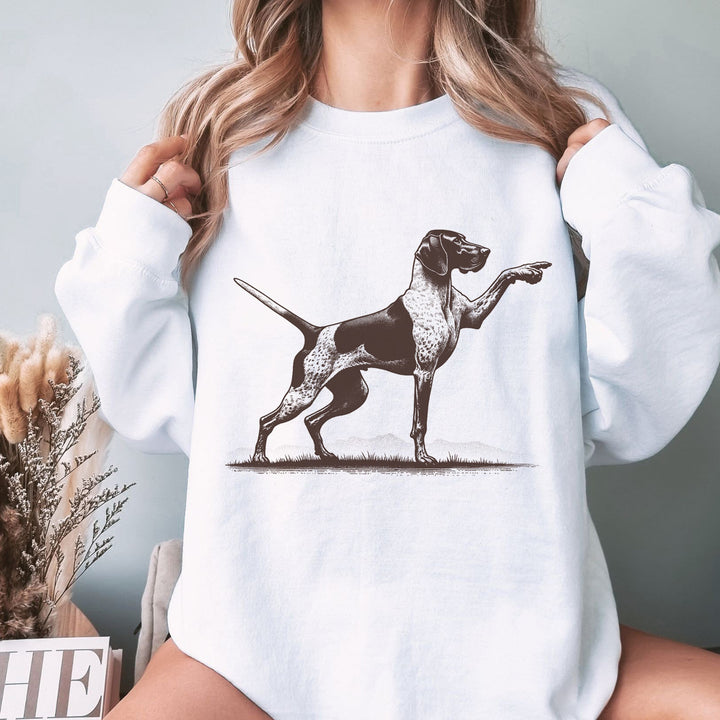 Rude Black Pointer  Sweatshirt