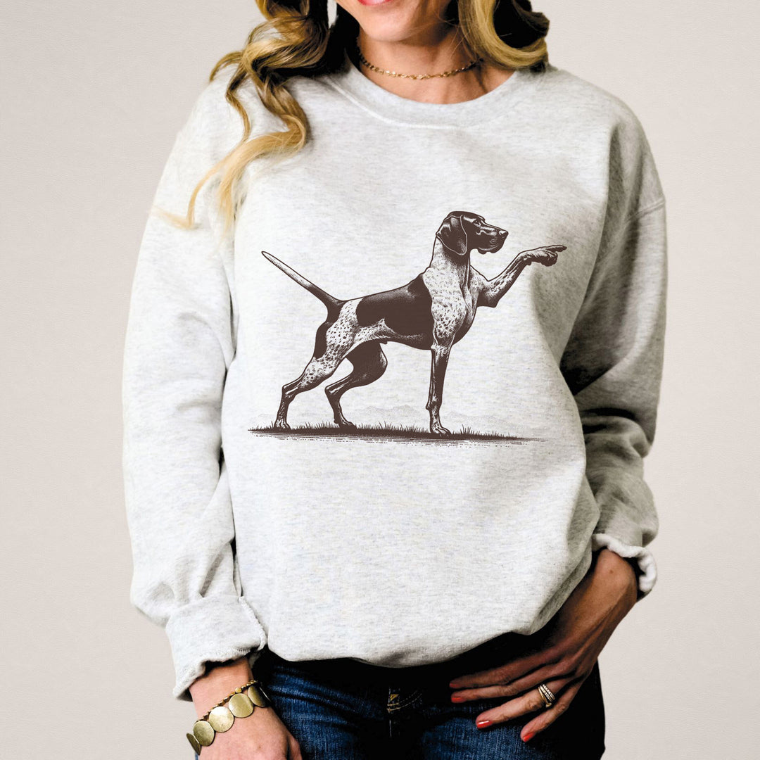 Rude Black Pointer  Sweatshirt