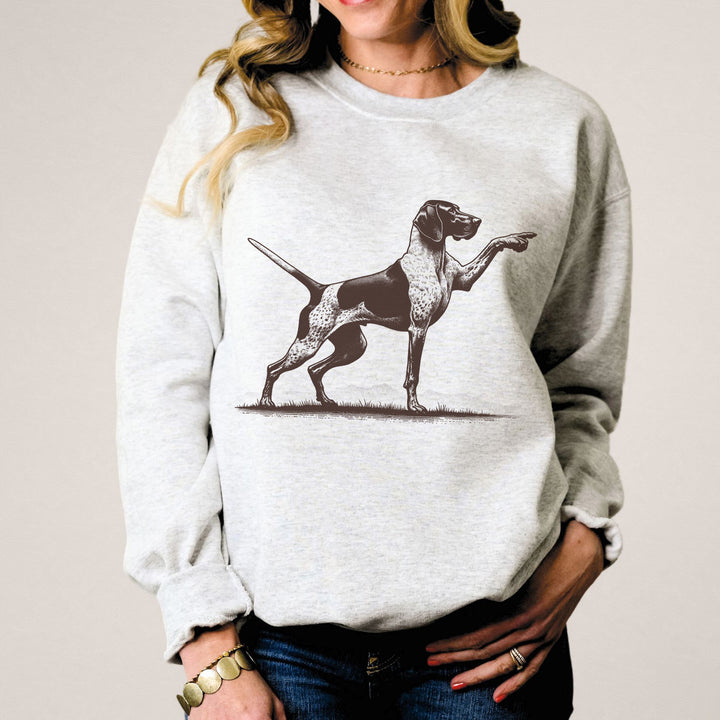 Rude Black Pointer  Sweatshirt