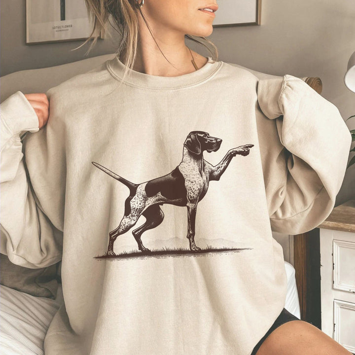 Rude Black Pointer  Sweatshirt