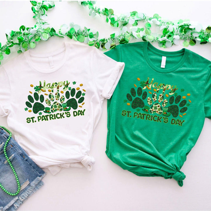 Happy St. Pawtrick's Day Dog Paw Shirt