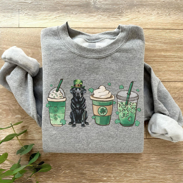 Labrador Retriever St Patricks Day Dog Shirt For People