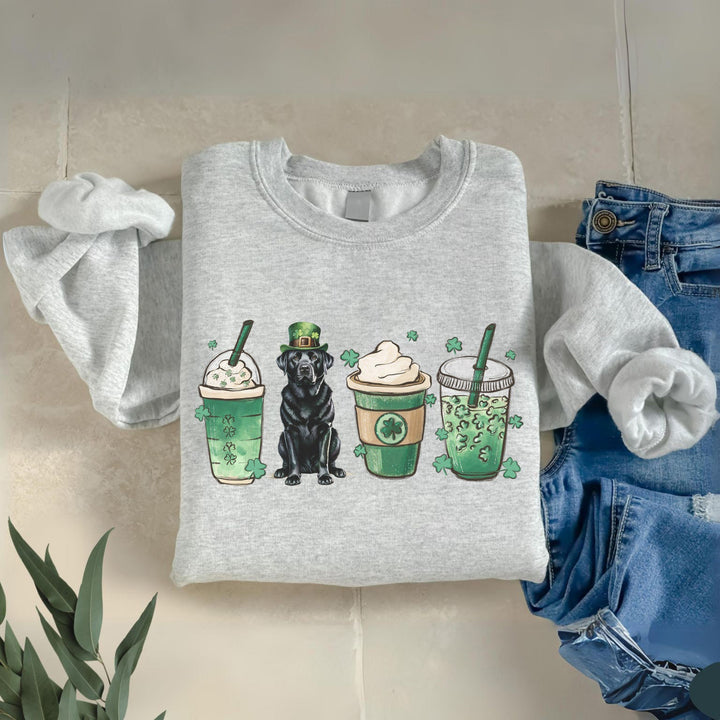 Labrador Retriever St Patricks Day Dog Shirt For People