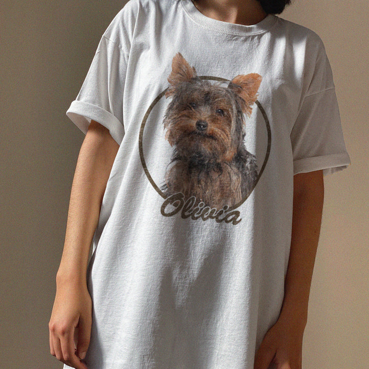 Personalized Dog Bootleg Shirt