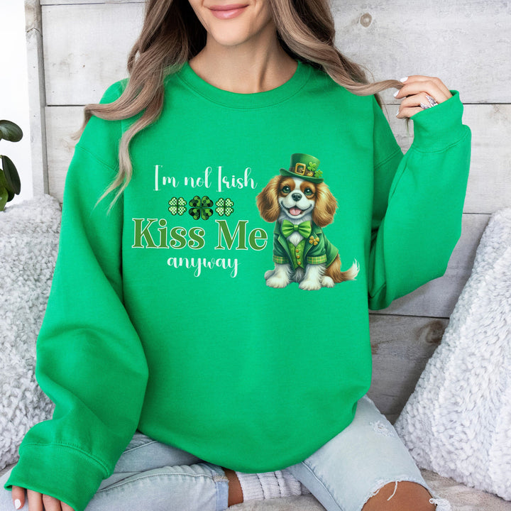 Dog Mom for St. Paddy's Day Puppy Gift for Wife Sweatshirt