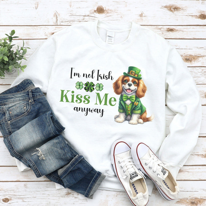 Dog Mom for St. Paddy's Day Puppy Gift for Wife Sweatshirt