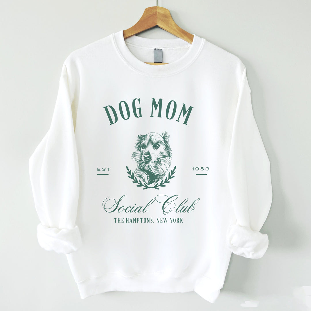 Custom Dog mom Social Club Sweatshirt