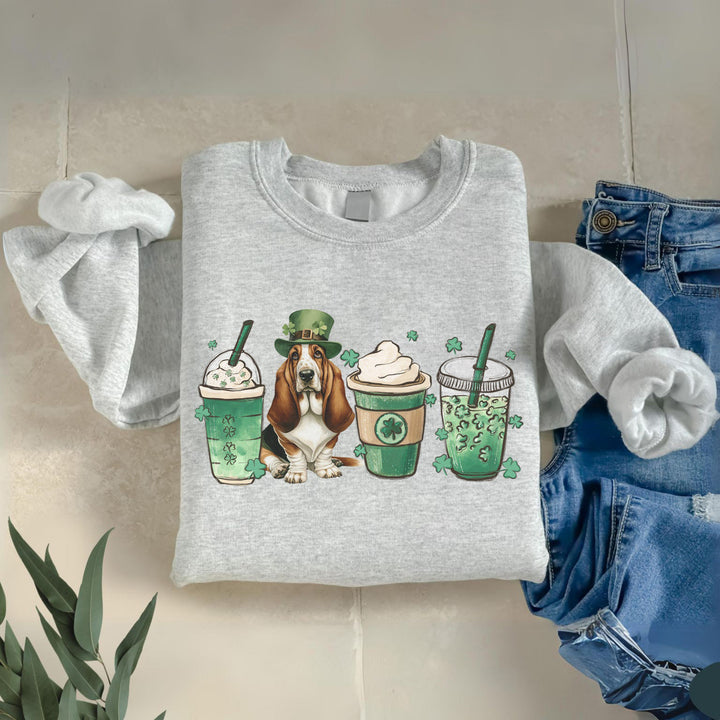 Labrador Retriever St Patricks Day Dog Shirt For People