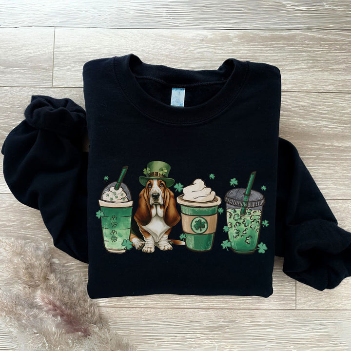 Labrador Retriever St Patricks Day Dog Shirt For People