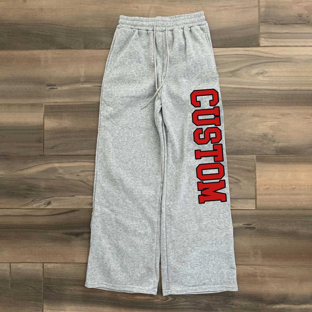 Custom College, Team, Cheer, Sorority Varsity Straight Leg Sweatpants Pants