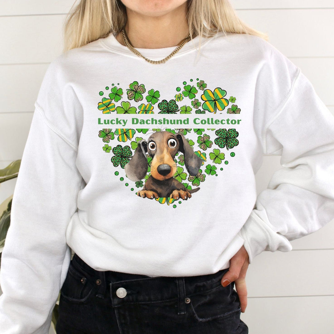 Personalized Lucky Dachshund Collector Sweatshirt
