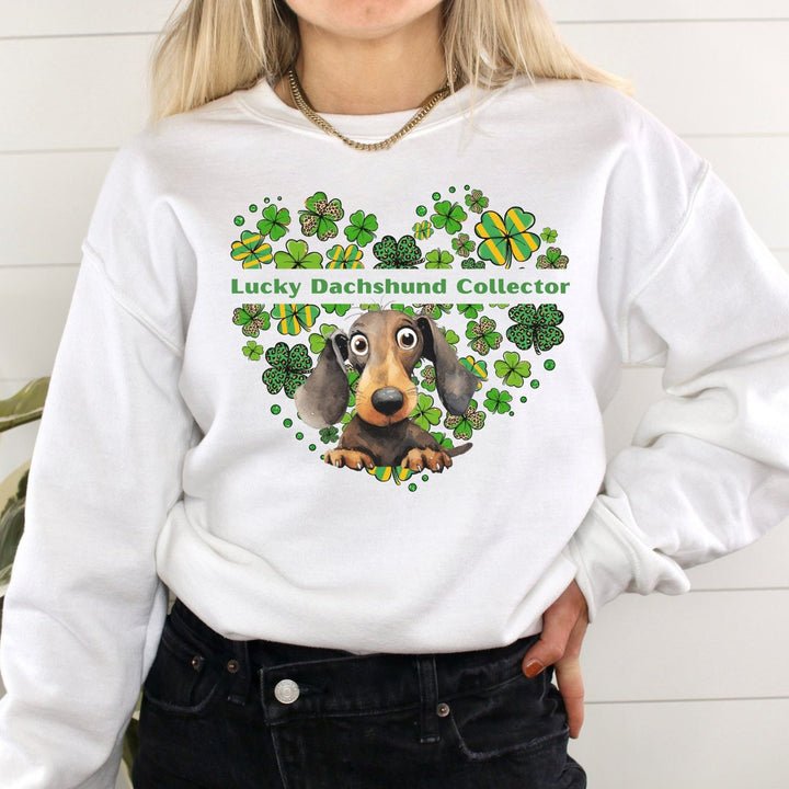 Personalized Lucky Dachshund Collector Sweatshirt