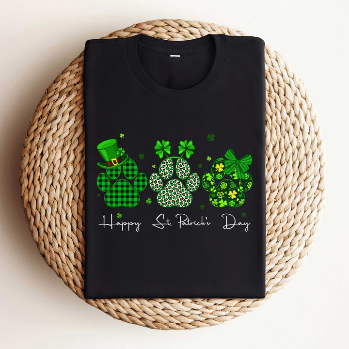 Happy St. Pawtrick's Day Dog Paw Shirt,St Patrick's Day Paws Shirt