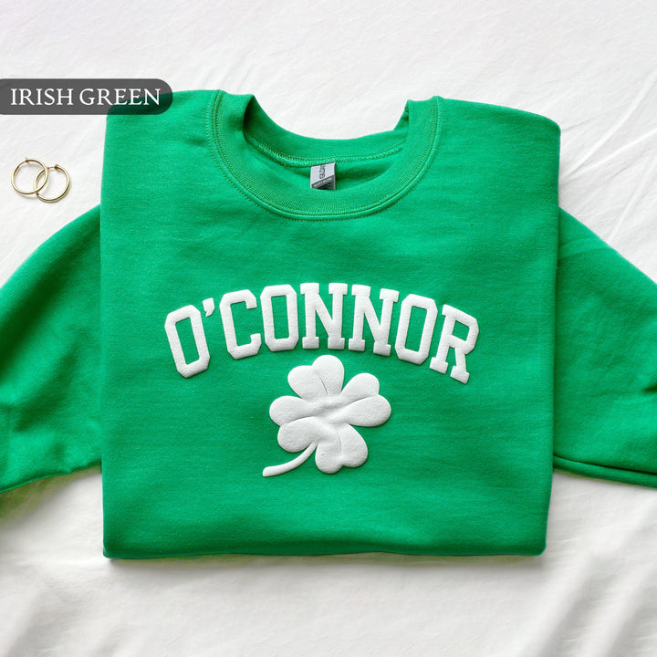 Personalized Name St Patrick's Day Sweatshirt