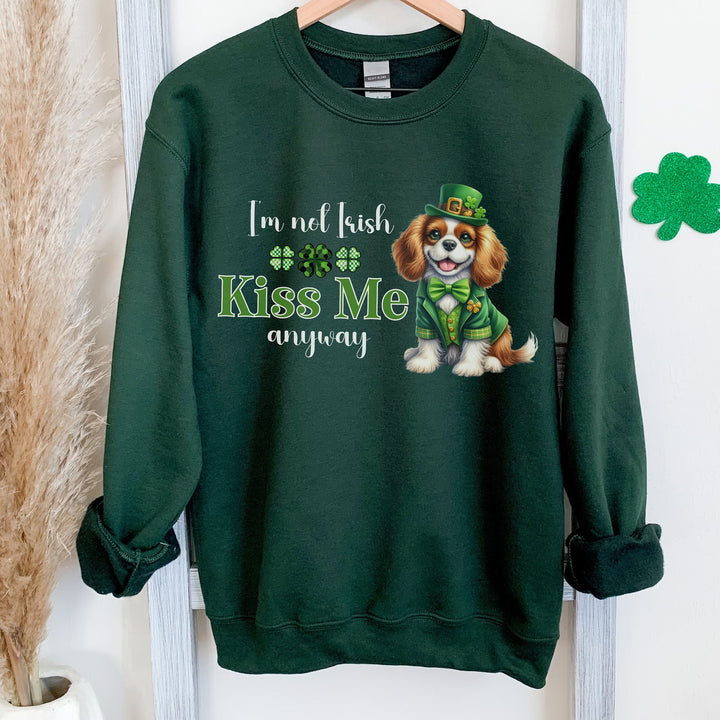 Dog Mom for St. Paddy's Day Puppy Gift for Wife Sweatshirt