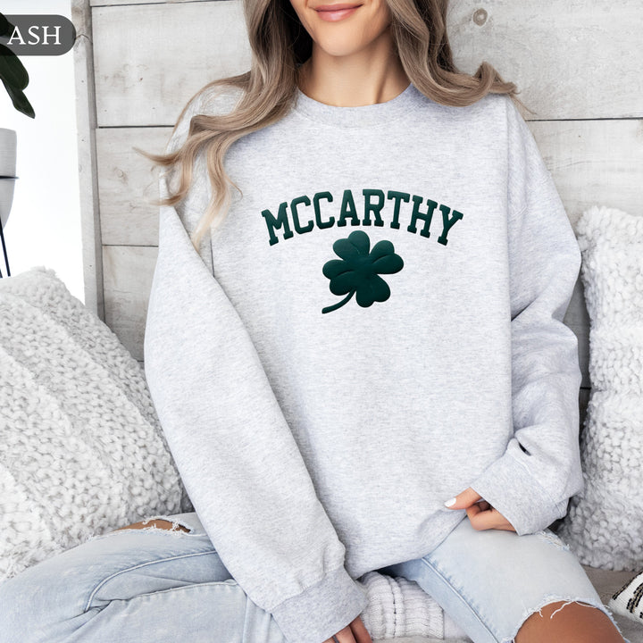Personalized Name St Patrick's Day Sweatshirt
