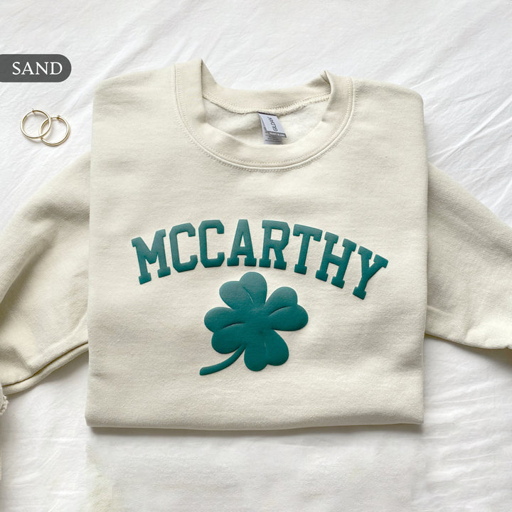 Personalized Name St Patrick's Day Sweatshirt