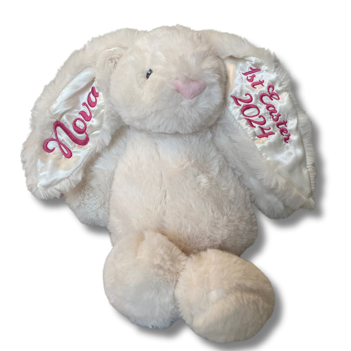 Personalized Bunny - Embroidered name on Bunny