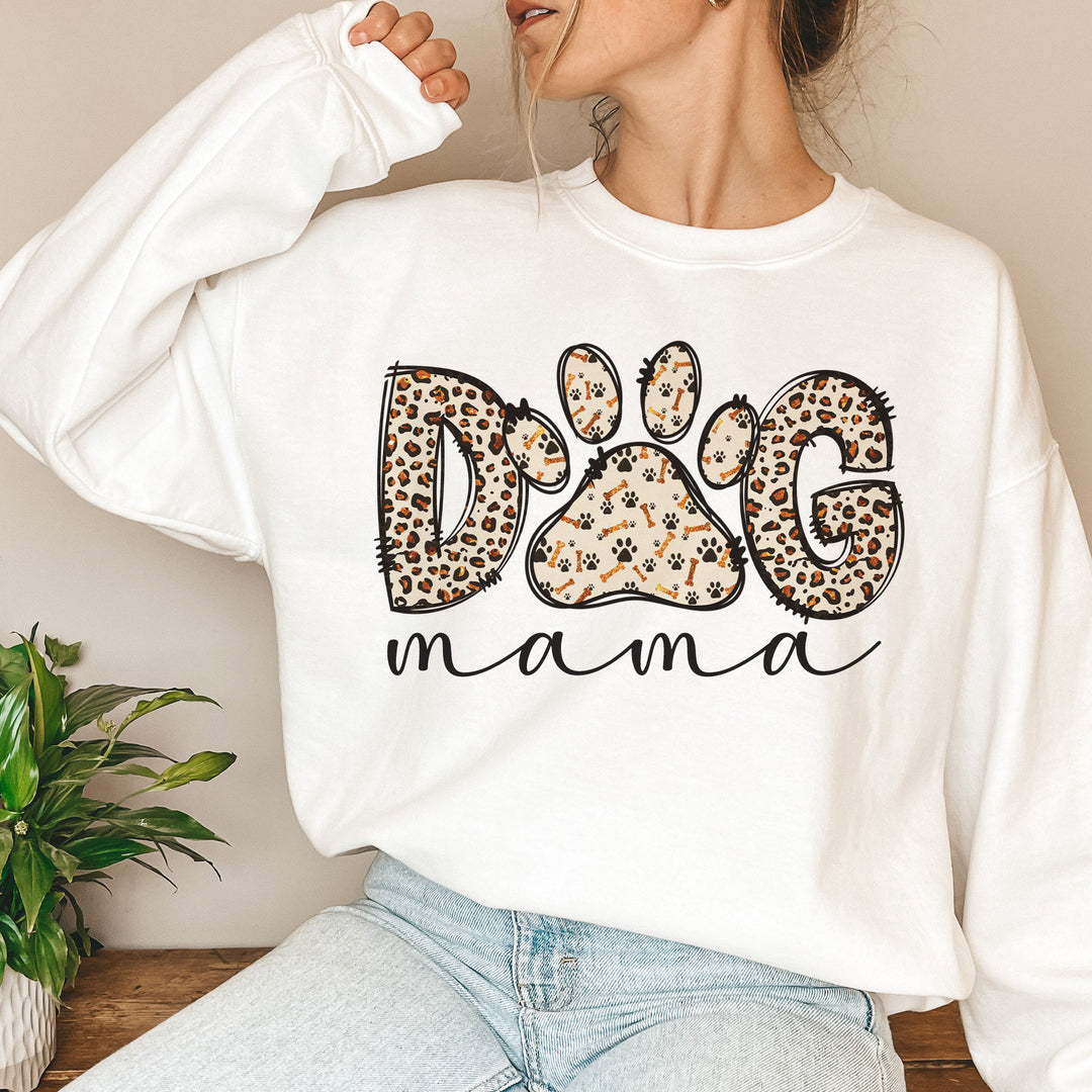 Dog Mama sublimatie, moeder luipaard  moeder sublimatie