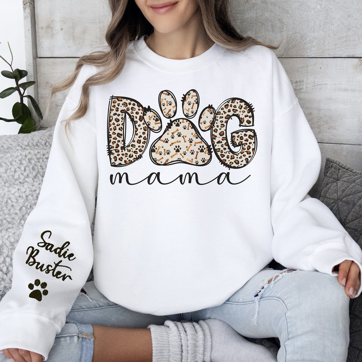 Dog Mama sublimatie, moeder luipaard  moeder sublimatie