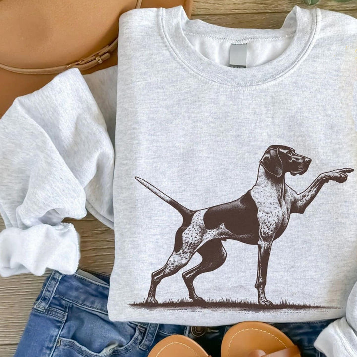 Rude Black Pointer  Sweatshirt