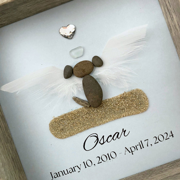 Personalized Dog Memorial Gift Custom Loss of Pet Sympathy Gift