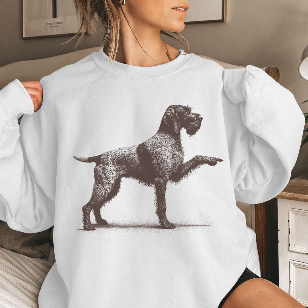 Rude Black Pointer  Sweatshirt