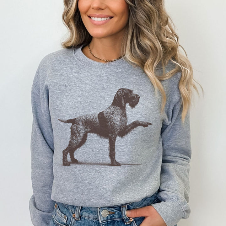 Rude Black Pointer  Sweatshirt