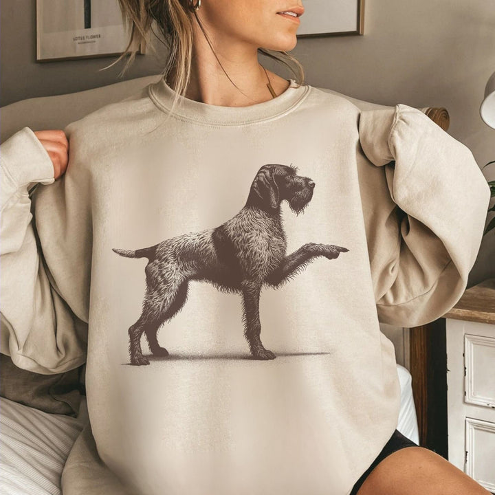 Rude Black Pointer  Sweatshirt