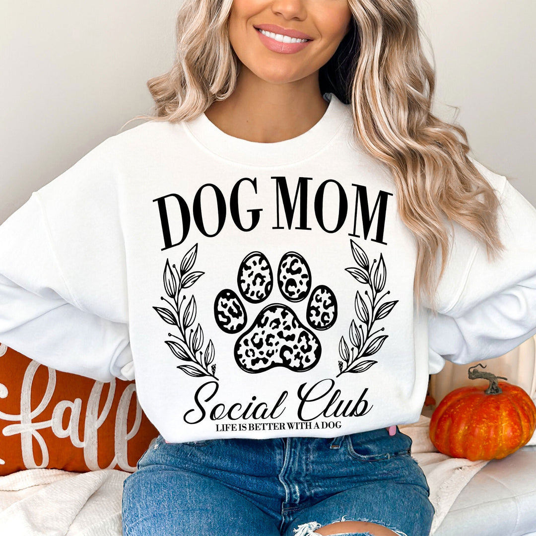 Dog Mom Social Club hoodie