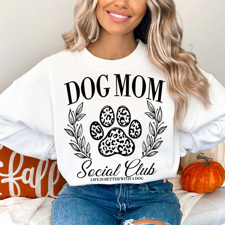 Dog Mom Social Club hoodie