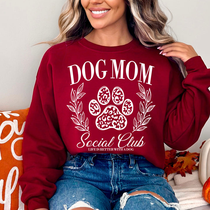 Dog Mom Social Club hoodie
