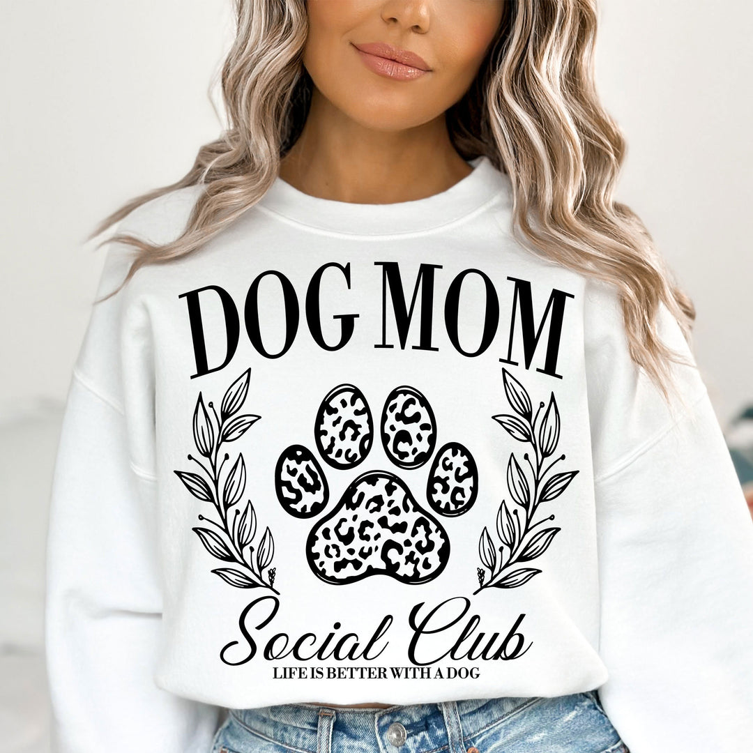 Dog Mom Social Club hoodie