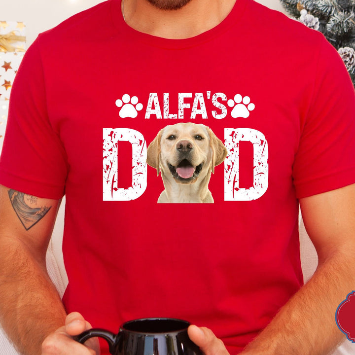 Custom Dog Dad Shirt with Pet Names