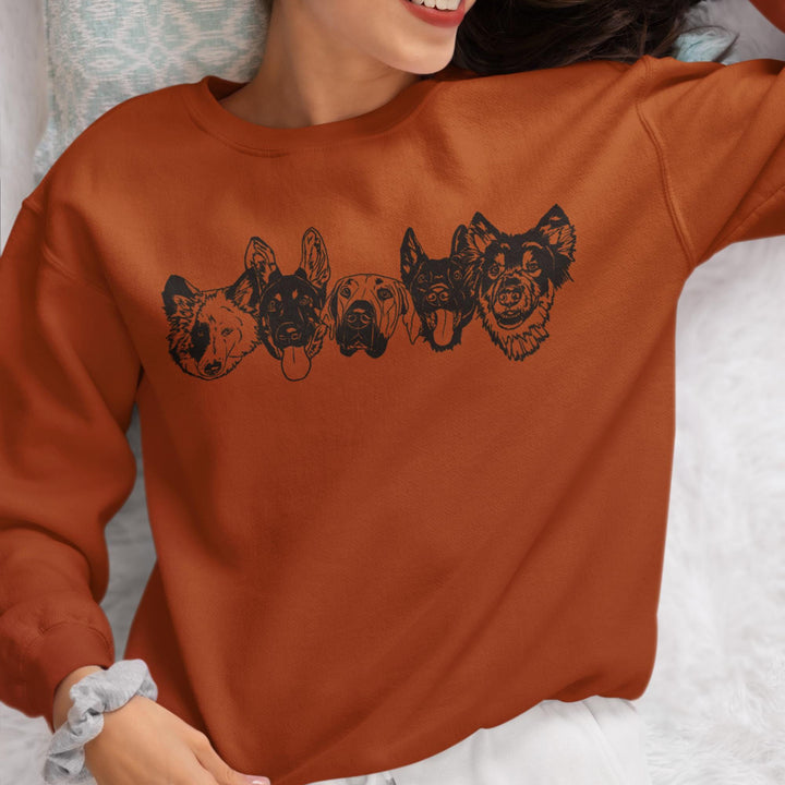 Custom Pet Sweater Using Pet Photo + Name Custom Dog Portrait Sweater